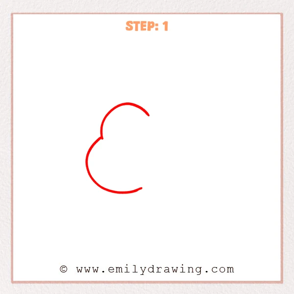 how to draw a night sky - Step 1